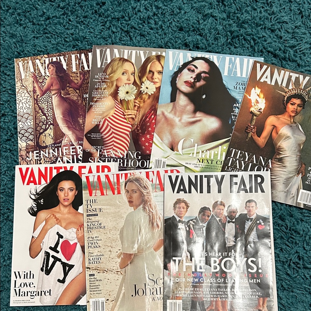 Vanity Fair Magazine Collection 7 sept..2025 to mar..2026
